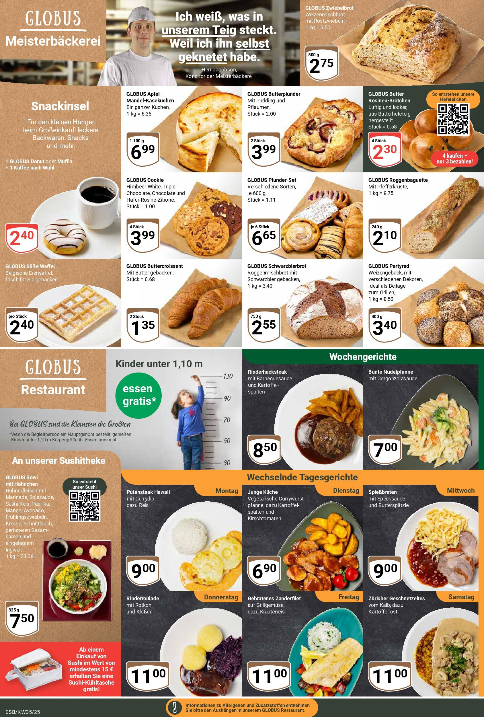 Globus prospekt Eschborn (ab 24.08.2025) » Angebote ab Montag | Seite: 7 | Produkte: Butter, Rotkohl, Kaffee, Reis Globus prospekt Eschborn (ab 24.08.2025) » Angebote online | Seite: 7 | Produkte: Butter, Rotkohl, Kaffee, Reis