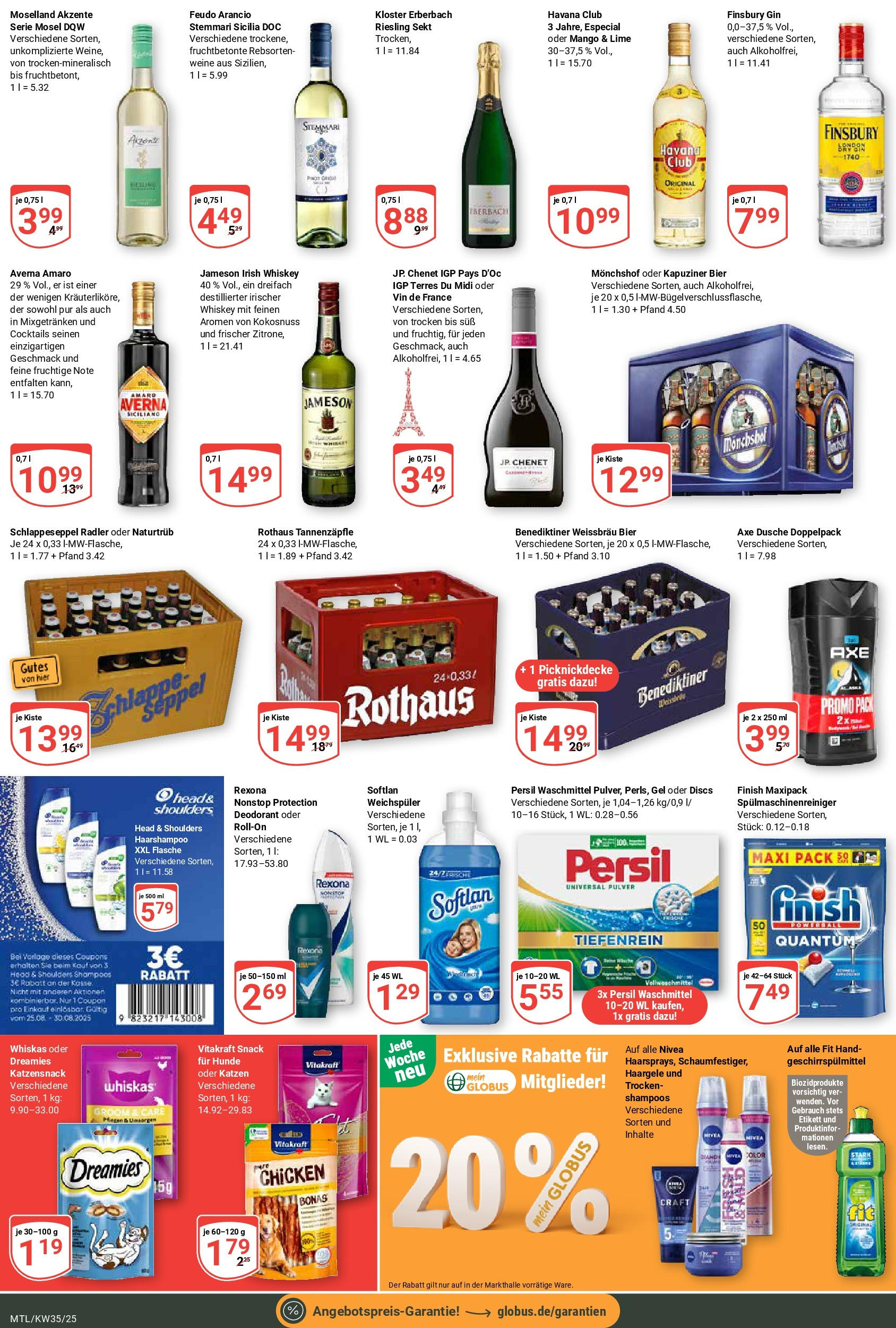 Globus prospekt Maintal-Dörnigheim (ab 24.08.2025) » Angebote ab Montag | Seite: 4 | Produkte: Sekt, Radler, Geschirrspülmittel, Spülmaschinenreiniger Globus prospekt Maintal-Dörnigheim (ab 24.08.2025) » Angebote online | Seite: 4 | Produkte: Sekt, Radler, Geschirrspülmittel, Spülmaschinenreiniger