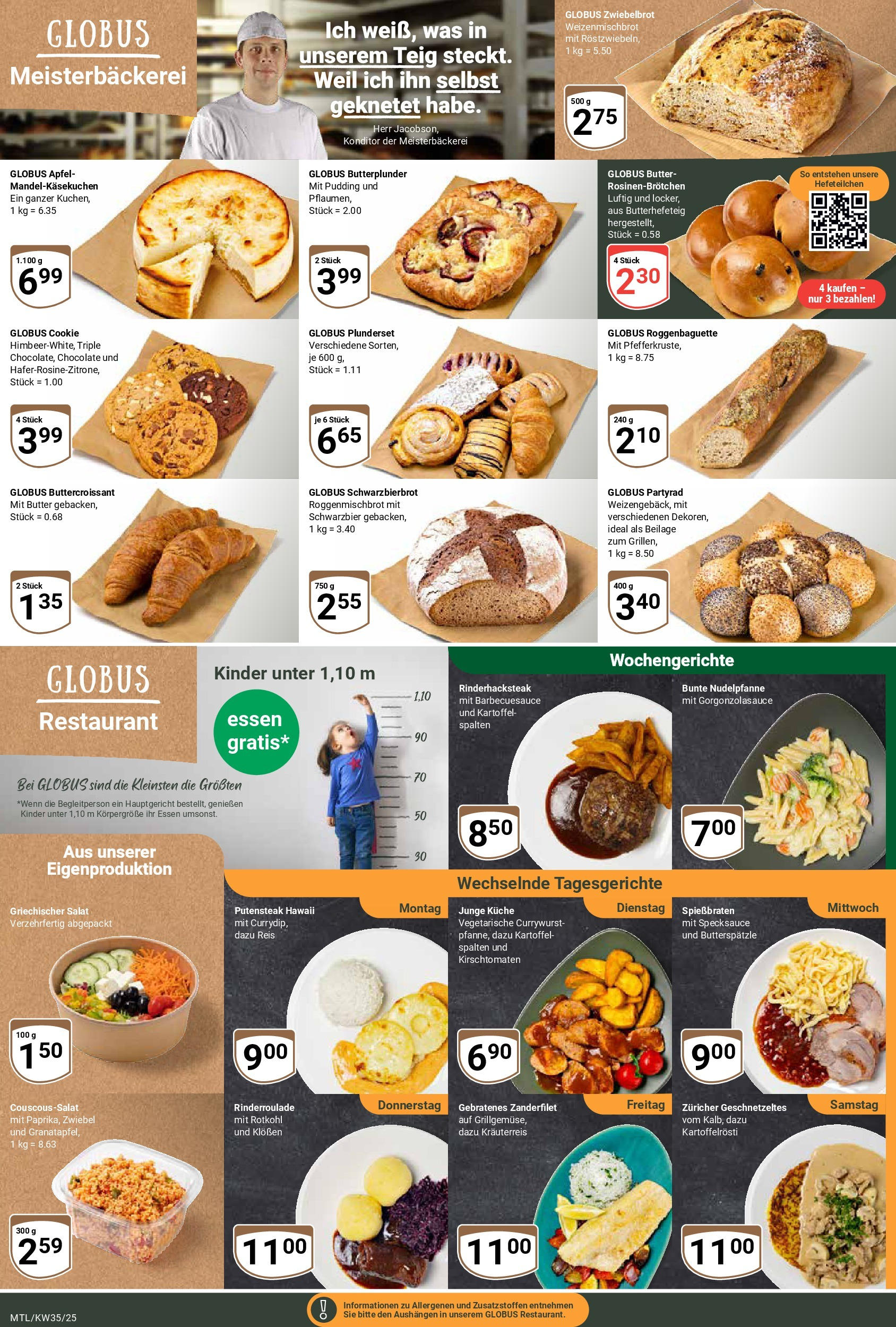Globus prospekt Maintal-Dörnigheim (ab 24.08.2025) » Angebote ab Montag | Seite: 7 | Produkte: Butter, Rotkohl, Pudding, Reis Globus prospekt Maintal-Dörnigheim (ab 24.08.2025) » Angebote online | Seite: 7 | Produkte: Butter, Rotkohl, Pudding, Reis