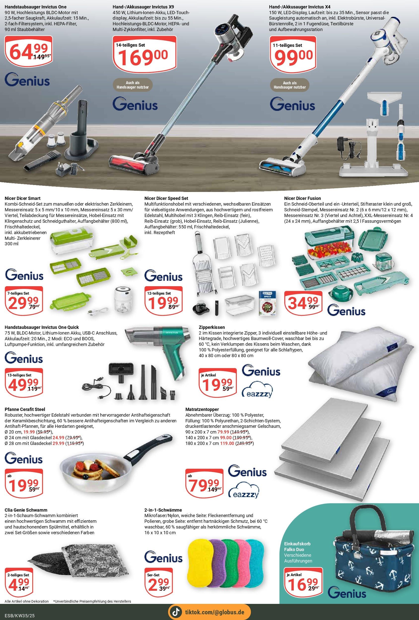 Globus prospekt Eschborn (ab 24.08.2025) » Angebote ab Montag | Seite: 19 | Produkte: Kissen Globus prospekt Eschborn (ab 24.08.2025) » Angebote online | Seite: 19 | Produkte: Kissen