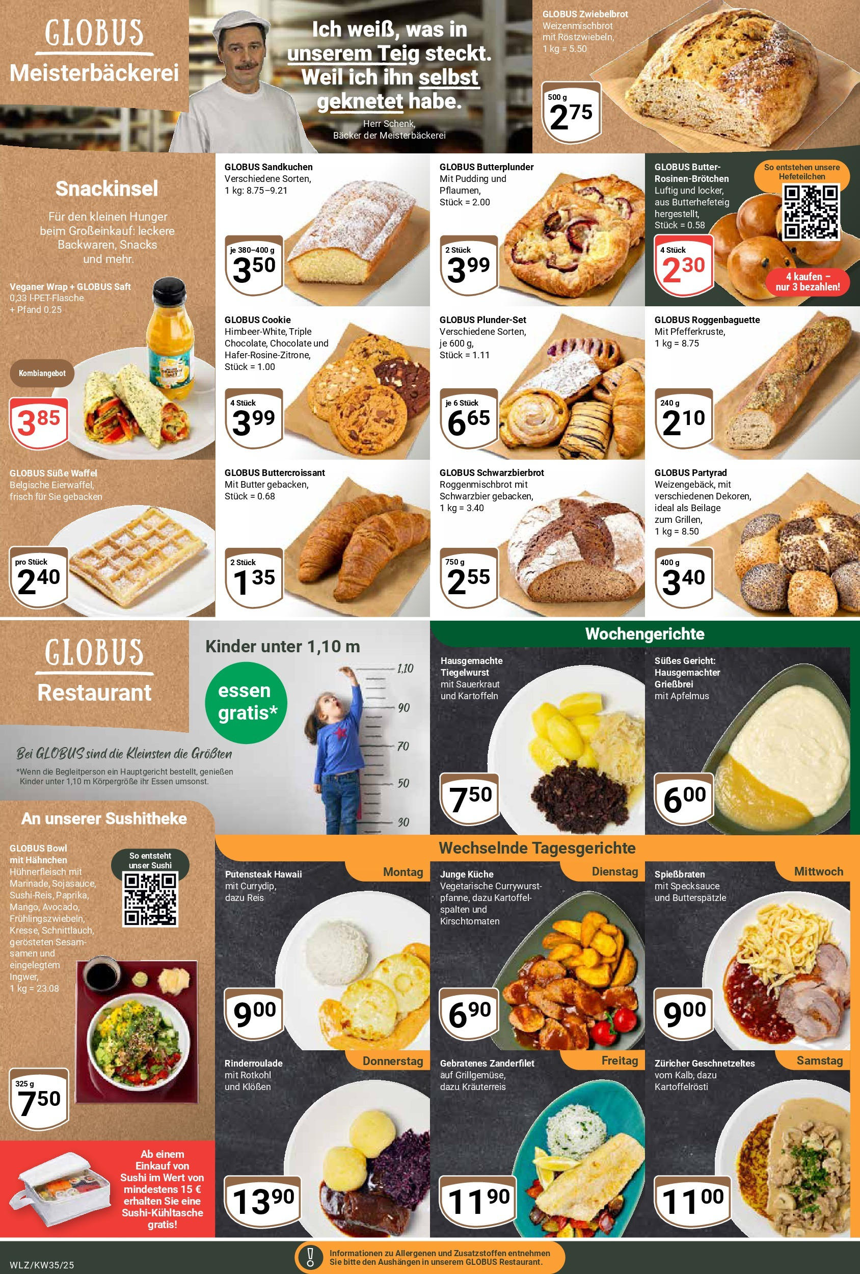 Globus prospekt Weischlitz (ab 24.08.2025) » Angebote ab Montag | Seite: 7 | Produkte: Hahnchen, Küche, Pudding, Saft Globus prospekt Weischlitz (ab 24.08.2025) » Angebote online | Seite: 7 | Produkte: Hahnchen, Küche, Pudding, Saft