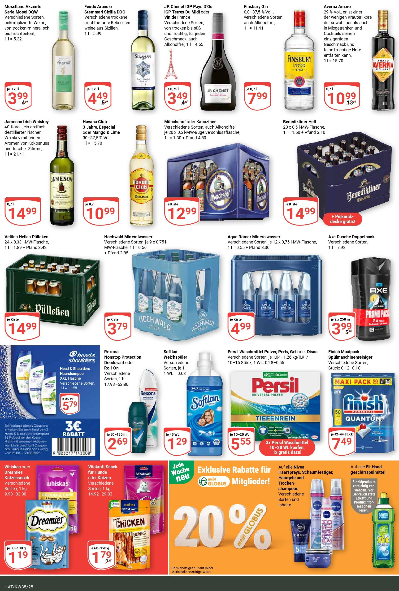 Globus prospekt Hattersheim (ab 24.08.2025) » Angebote ab Montag | Seite: 4 | Produkte: Helles pulleken, Decke, Axe, Veltins Globus prospekt Hattersheim (ab 24.08.2025) » Angebote online | Seite: 4 | Produkte: Helles pulleken, Decke, Axe, Veltins