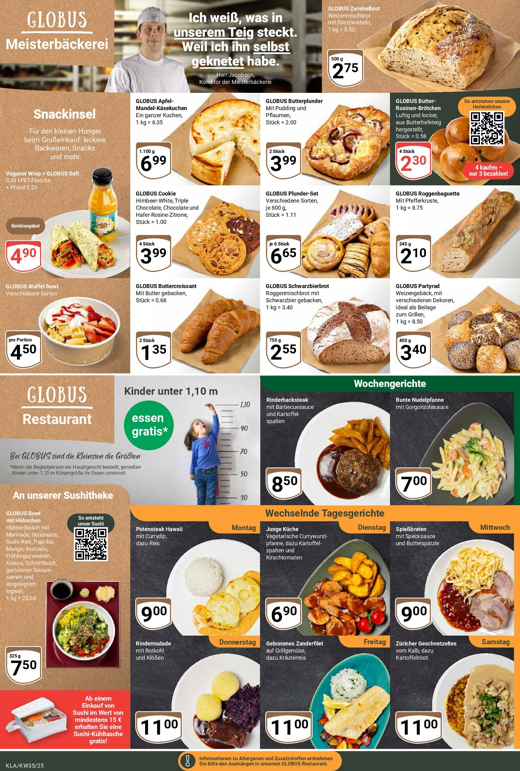 Globus prospekt Kaiserslautern (ab 24.08.2025) » Angebote ab Montag | Seite: 7 | Produkte: Hahnchen, Pudding, Saft, Hühnerfleisch Globus prospekt Kaiserslautern (ab 24.08.2025) » Angebote online | Seite: 7 | Produkte: Hahnchen, Pudding, Saft, Hühnerfleisch