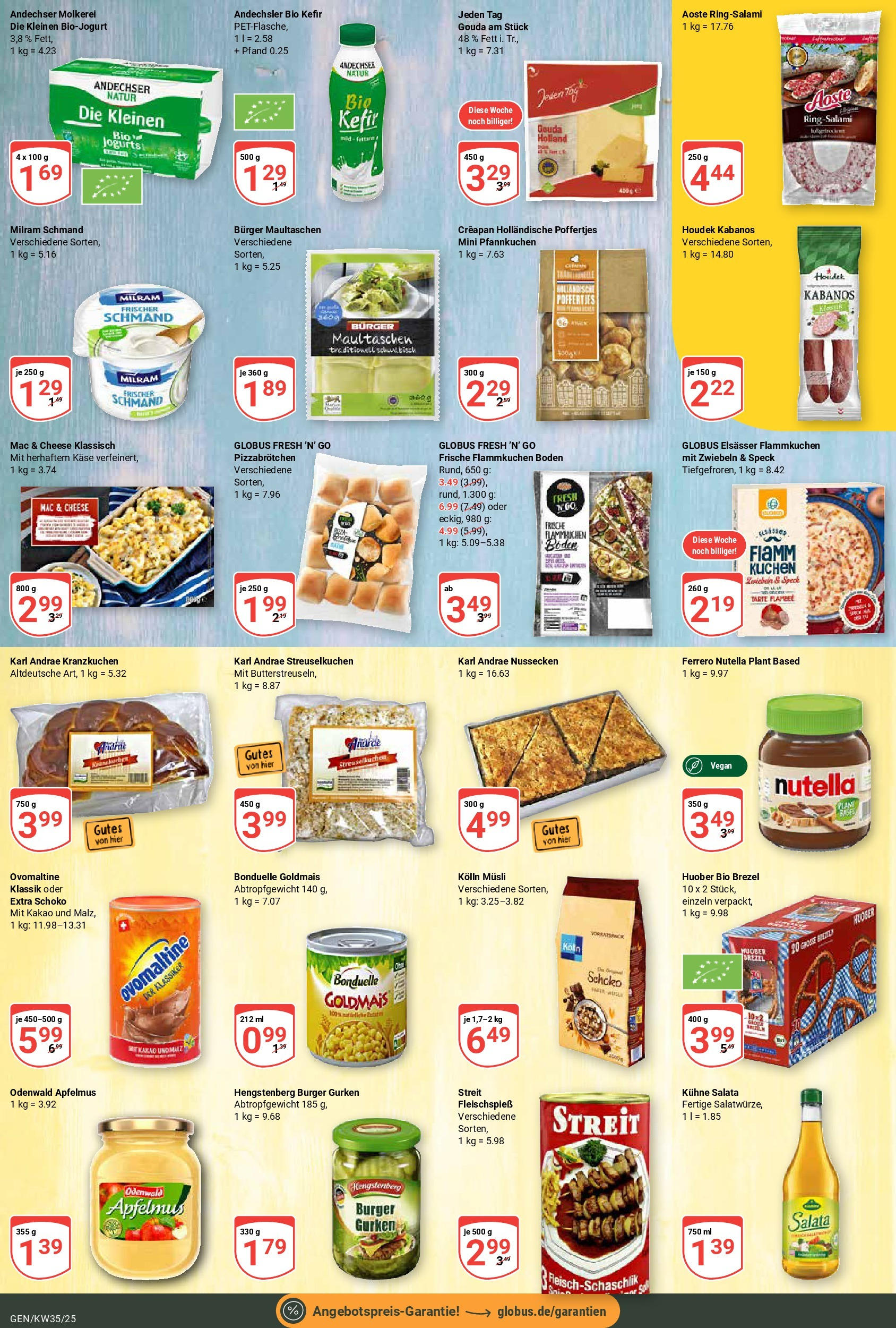 Globus prospekt Gensingen (ab 24.08.2025) » Angebote ab Montag | Seite: 11 | Produkte: Kefir, Kolln, Milram, Gurken Globus prospekt Gensingen (ab 24.08.2025) » Angebote online | Seite: 11 | Produkte: Kefir, Kolln, Milram, Gurken