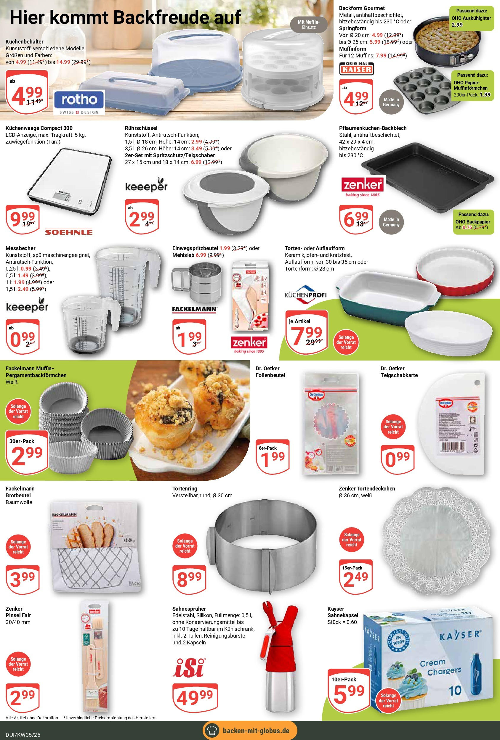 Globus prospekt Duisburg (ab 24.08.2025) » Angebote ab Montag | Seite: 19 | Produkte: Ofen, Pinsel Globus prospekt Duisburg (ab 24.08.2025) » Angebote online | Seite: 19 | Produkte: Ofen, Pinsel