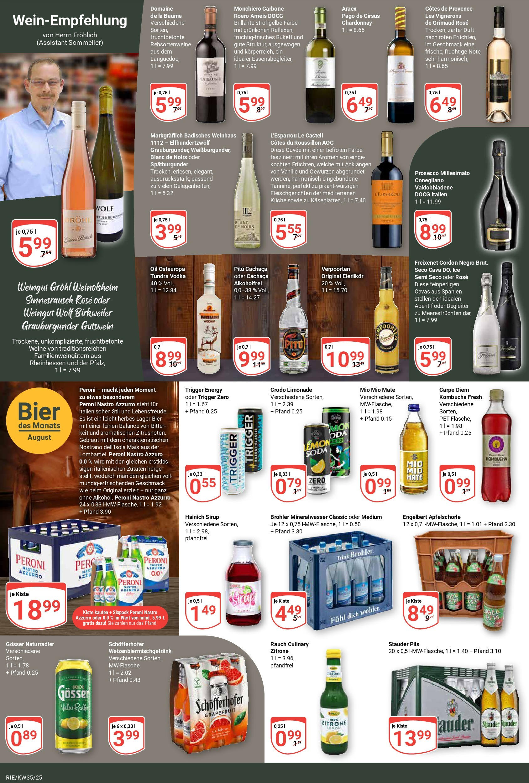 Globus prospekt Bochum-Riemke (ab 24.08.2025) » Angebote ab Montag | Seite: 13 | Produkte: Bier, Sirup, Grapefruit, Zitrone Globus prospekt Bochum-Riemke (ab 24.08.2025) » Angebote online | Seite: 13 | Produkte: Bier, Sirup, Grapefruit, Zitrone