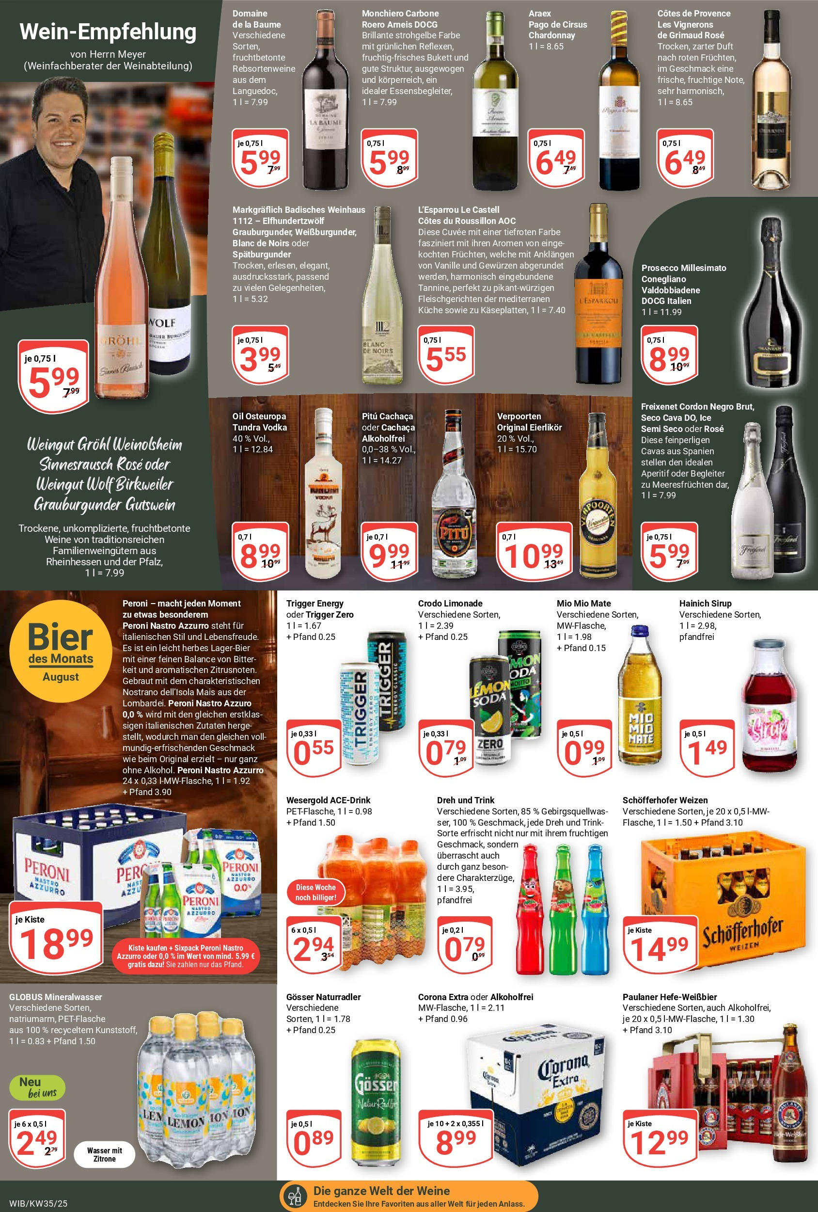 Globus prospekt Wiesbaden-Nordenstadt (ab 24.08.2025) » Angebote ab Montag | Seite: 16 | Produkte: Freixenet, Küche, Prosecco, Zitrone Globus prospekt Wiesbaden-Nordenstadt (ab 24.08.2025) » Angebote online | Seite: 16 | Produkte: Freixenet, Küche, Prosecco, Zitrone