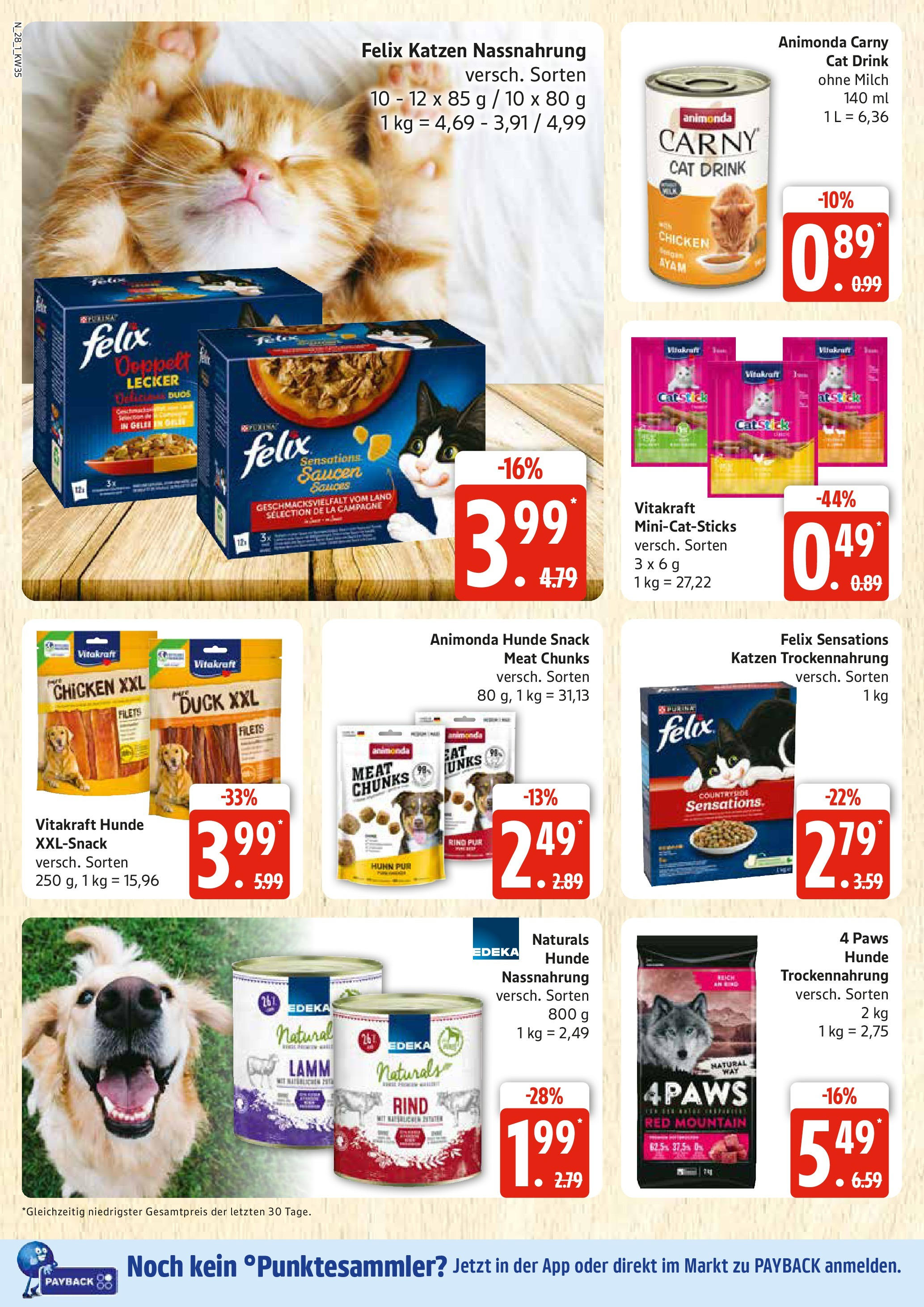 Edeka prospekt Rostock	 (ab 24.08.2025) » Angebote Online | Seite: 28 | Produkte: Milch