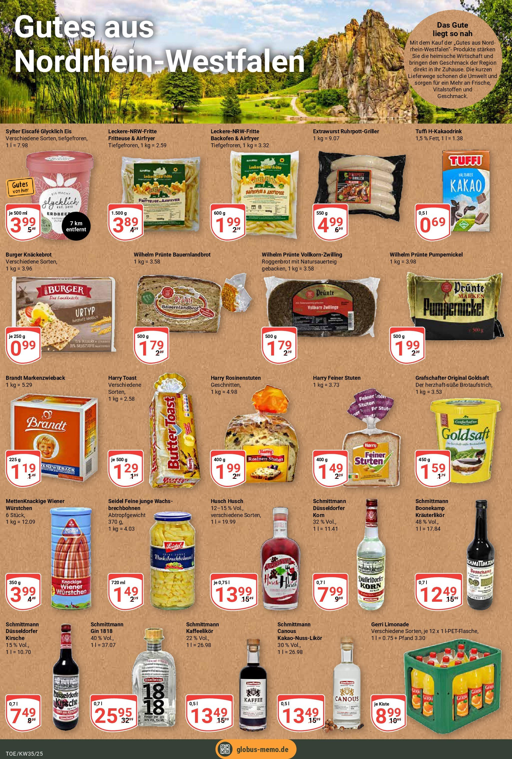 Globus prospekt Tönisvorst (ab 24.08.2025) » Angebote ab Montag | Seite: 16 | Produkte: Toast, Rosinen, Fritteuse, Gin Globus prospekt Tönisvorst (ab 24.08.2025) » Angebote online | Seite: 16 | Produkte: Toast, Rosinen, Fritteuse, Gin