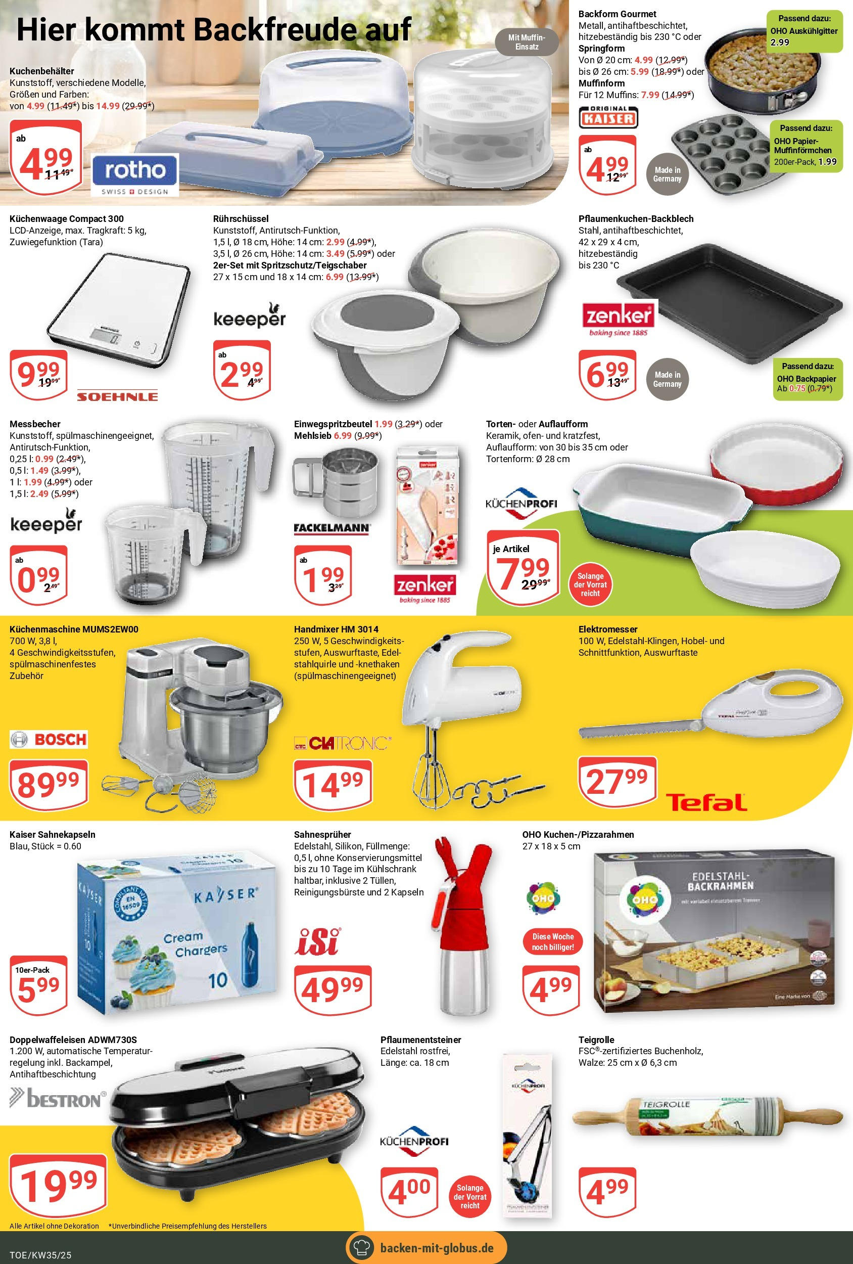 Globus prospekt Tönisvorst (ab 24.08.2025) » Angebote ab Montag | Seite: 22 | Produkte: Bosch, Ofen, Hobel, Handmixer Globus prospekt Tönisvorst (ab 24.08.2025) » Angebote online | Seite: 22 | Produkte: Bosch, Ofen, Hobel, Handmixer