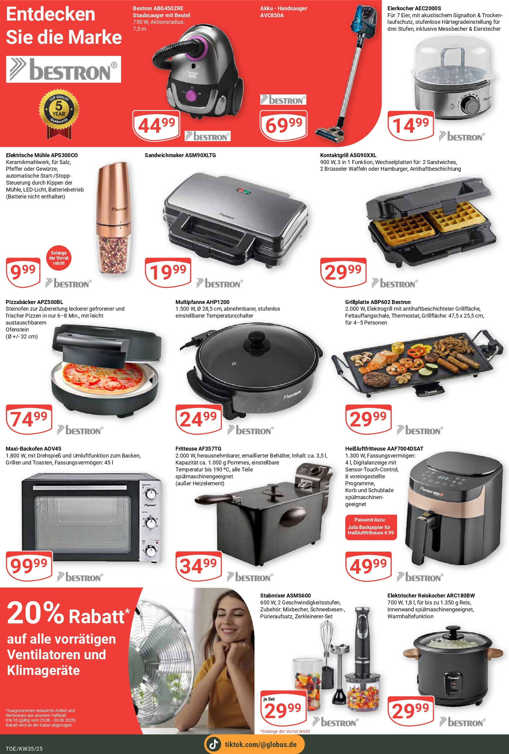 Globus prospekt Tönisvorst (ab 24.08.2025) » Angebote ab Montag | Seite: 23 | Produkte: Staubsauger, Mühle, Waffeln, Eierkocher Globus prospekt Tönisvorst (ab 24.08.2025) » Angebote online | Seite: 23 | Produkte: Staubsauger, Mühle, Waffeln, Eierkocher