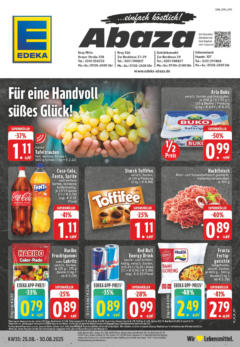 Edeka prospekt Essen	 gültig ab dem 24.08.2025