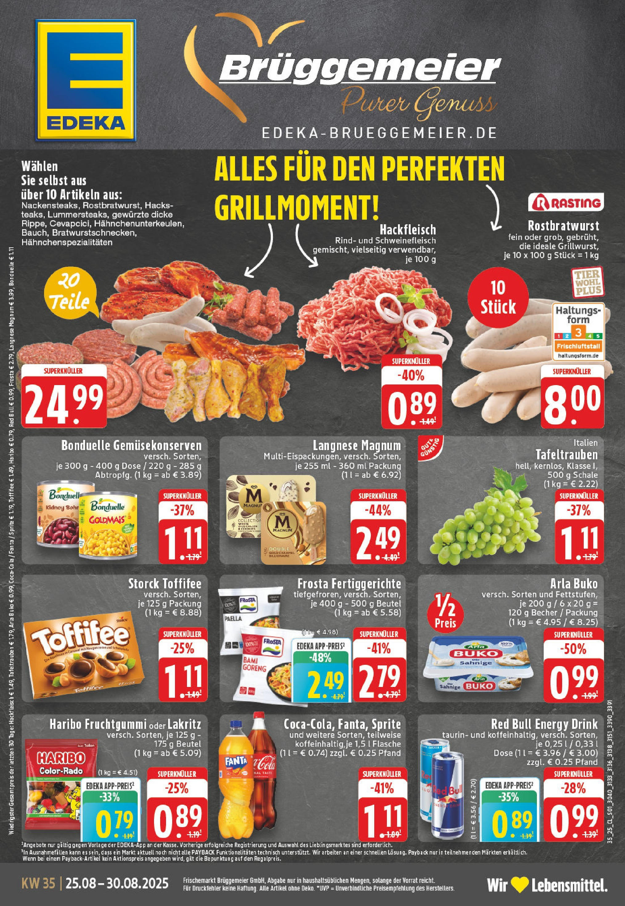 Edeka prospekt Kerken-Nieukerk (ab 24.08.2025) » Angebote Online | Seite: 1 | Produkte: Sprite, Cola, Frosta, Schweinefleisch Edeka prospekt Kerken-Nieukerk (ab 24.08.2025) » Angebote Online | Seite: 1 | Produkte: Sprite, Cola, Frosta, Schweinefleisch