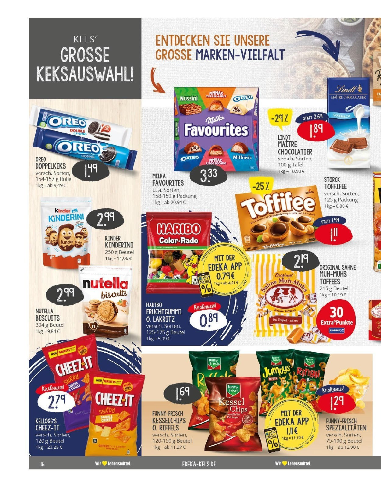 Edeka prospekt Ratingen-Hösel (ab 24.08.2025) » Angebote Online | Seite: 16 | Produkte: Haribo, Paprika, Chips, Sahne Edeka prospekt Ratingen-Hösel (ab 24.08.2025) » Angebote Online | Seite: 16 | Produkte: Haribo, Paprika, Chips, Sahne