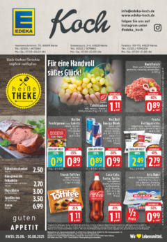 Edeka prospekt Herne	 gültig ab dem 24.08.2025