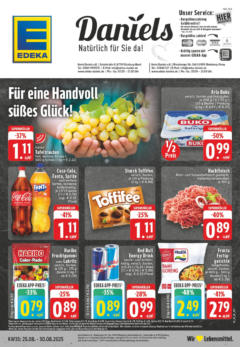 Edeka prospekt Rheinberg	 gültig ab dem 24.08.2025