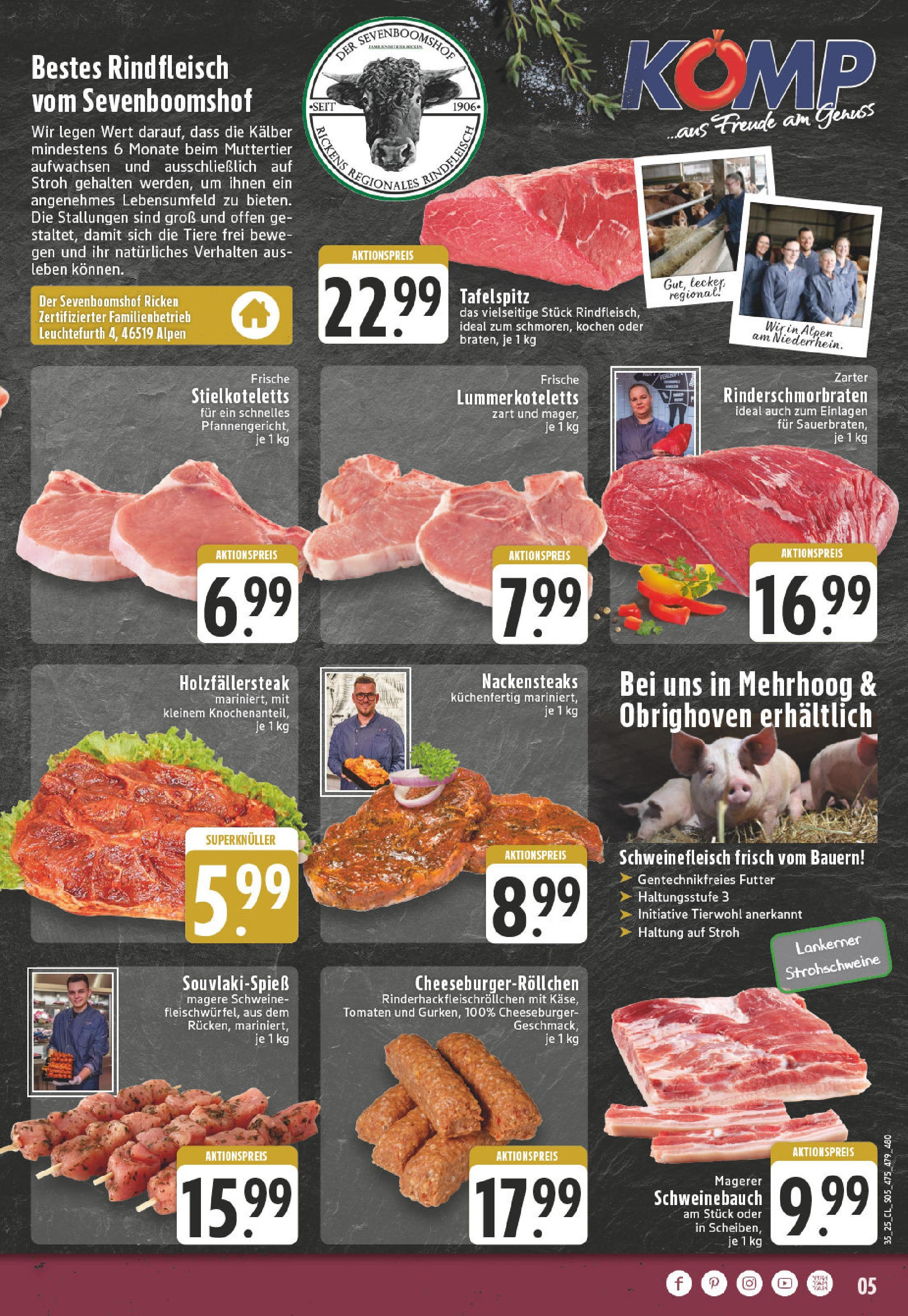 Edeka prospekt Wesel-Lackhausen (ab 24.08.2025) » Angebote Online | Seite: 5 | Produkte: Nackensteaks, Tafelspitz, Tomaten, Rindfleisch Edeka prospekt Wesel-Lackhausen (ab 24.08.2025) » Angebote Online | Seite: 5 | Produkte: Nackensteaks, Tafelspitz, Tomaten, Rindfleisch