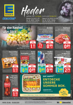 Edeka prospekt Werl	 gültig ab dem 24.08.2025