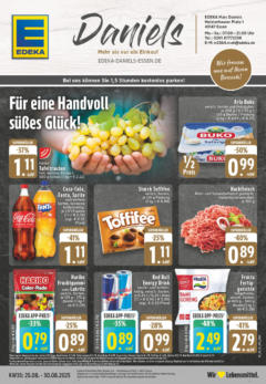 Edeka prospekt Essen	 gültig ab dem 24.08.2025