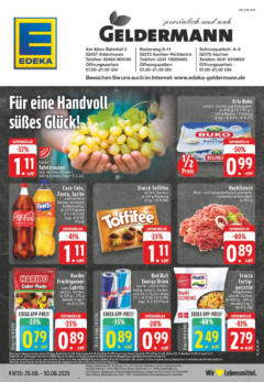 Edeka prospekt Aachen	 gültig ab dem 24.08.2025