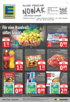 Edeka prospekt Iserlohn-Letmathe	 gültig ab dem 24.08.2025