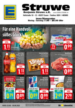 Edeka prospekt Essen	 gültig ab dem 25.08.2025