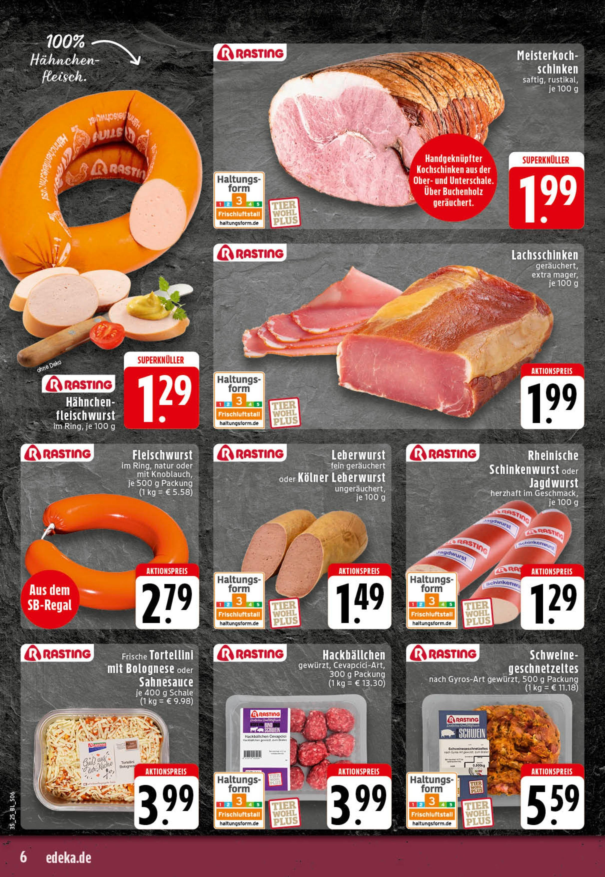Edeka prospekt Essen (ab 25.08.2025) » Angebote Online | Seite: 6 | Produkte: Hahnchen, Küche, Cevapcici, Knoblauch Edeka prospekt Essen (ab 25.08.2025) » Angebote Online | Seite: 6 | Produkte: Hahnchen, Küche, Cevapcici, Knoblauch