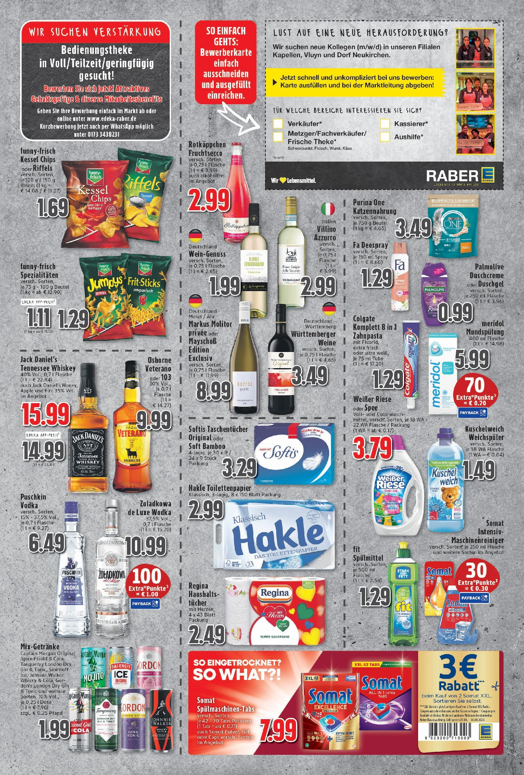 Edeka prospekt Neukirchen-Vluyn (ab 24.08.2025) » Angebote Online | Seite: 7 | Produkte: Käse, Weichspüler, Deospray, Wodka Edeka prospekt Neukirchen-Vluyn (ab 24.08.2025) » Angebote Online | Seite: 7 | Produkte: Käse, Weichspüler, Deospray, Wodka