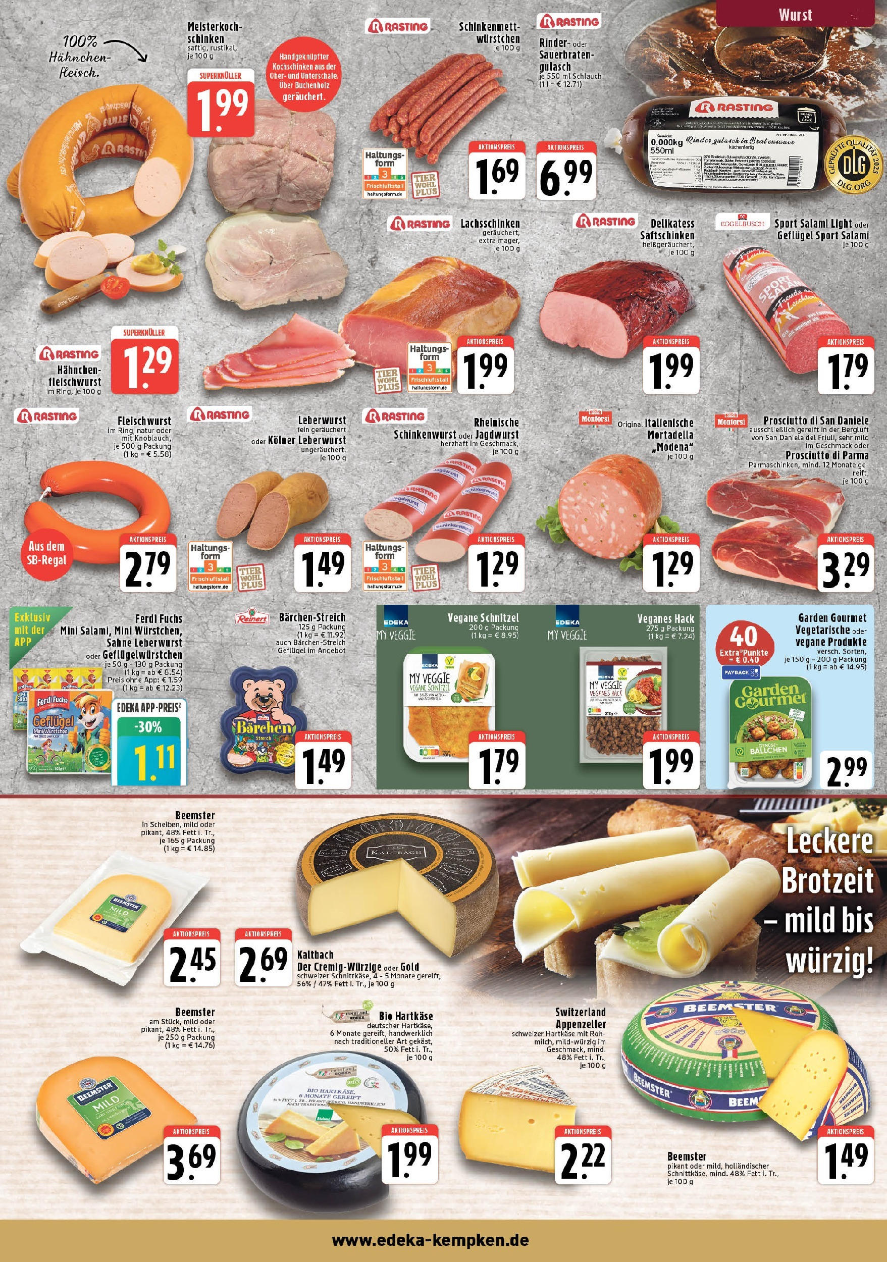 Edeka prospekt Krefeld (ab 24.08.2025) » Angebote Online | Seite: 3 | Produkte: Schnitzel, Gulasch, Wurst, Salami Edeka prospekt Krefeld (ab 24.08.2025) » Angebote Online | Seite: 3 | Produkte: Schnitzel, Gulasch, Wurst, Salami