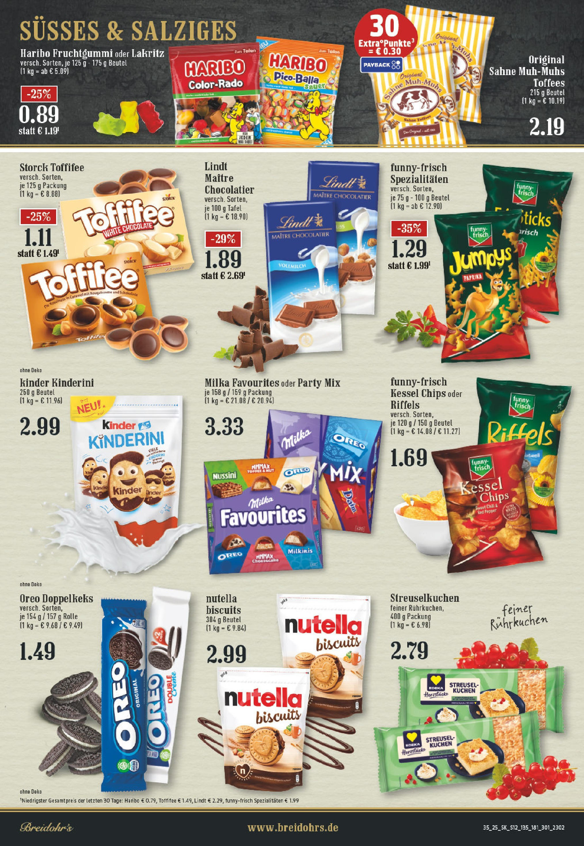 Edeka prospekt Bergisch Gladbach (ab 24.08.2025) » Angebote Online | Seite: 14 | Produkte: Milka, Nutella, Lindt, Sahne Edeka prospekt Bergisch Gladbach (ab 24.08.2025) » Angebote Online | Seite: 14 | Produkte: Milka, Nutella, Lindt, Sahne