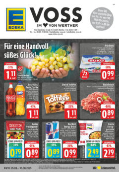 Edeka prospekt Werther	 gültig ab dem 24.08.2025