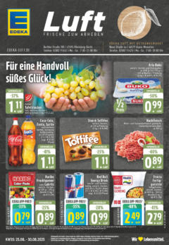 Edeka prospekt Rheinberg - Borth	 gültig ab dem 24.08.2025