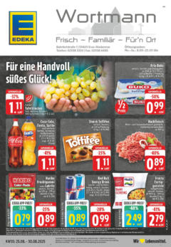 Edeka prospekt Ense-Niederense	 gültig ab dem 24.08.2025