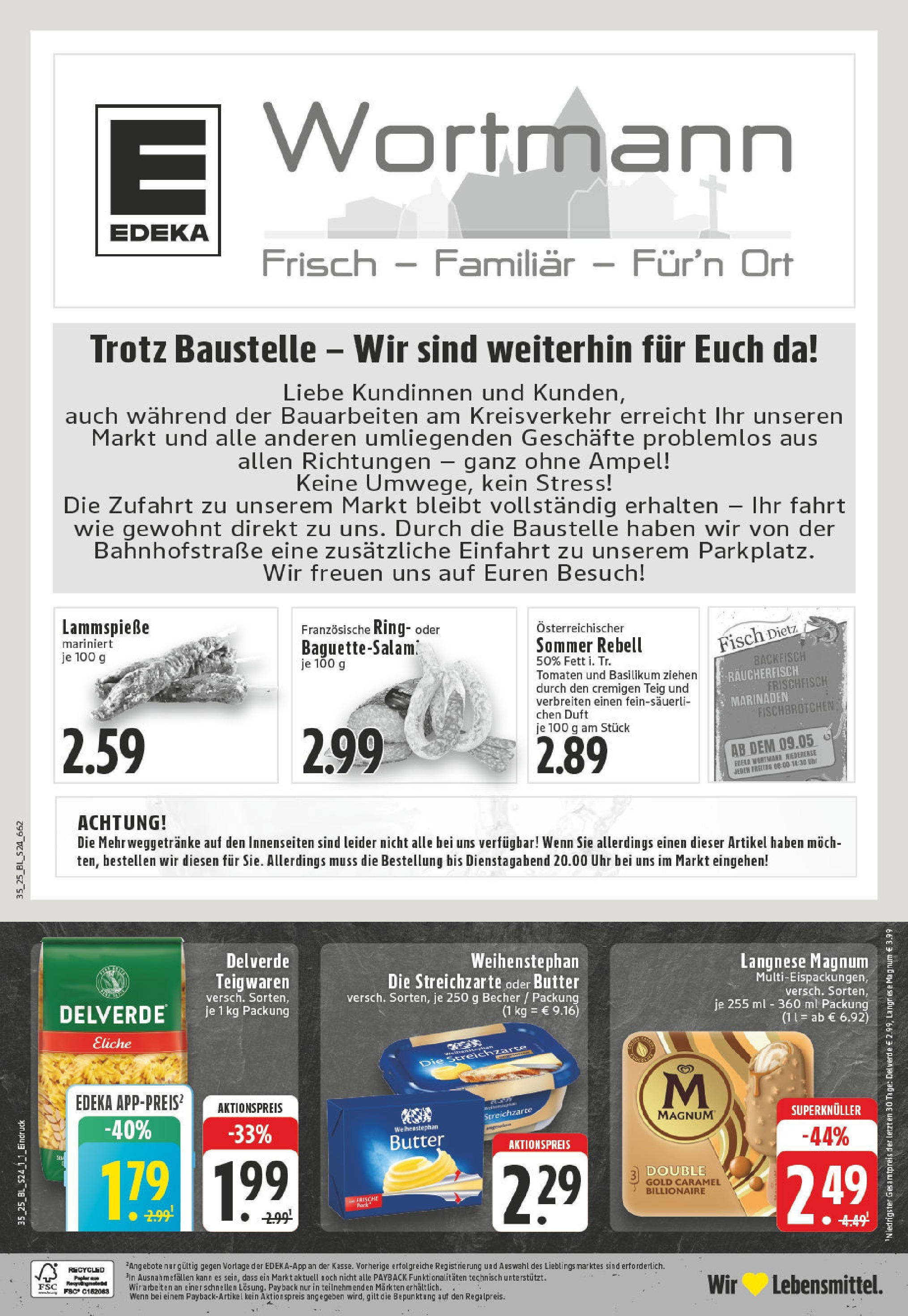 Edeka prospekt Ense-Niederense (ab 24.08.2025) » Angebote Online | Seite: 24 | Produkte: Butter, Tomaten, Fisch, Uhr Edeka prospekt Ense-Niederense (ab 24.08.2025) » Angebote Online | Seite: 24 | Produkte: Butter, Tomaten, Fisch, Uhr