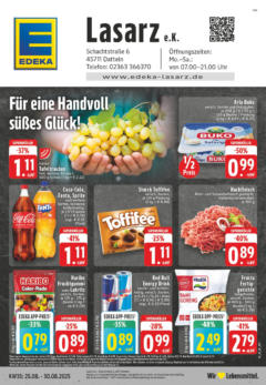 Edeka prospekt Datteln	 gültig ab dem 24.08.2025