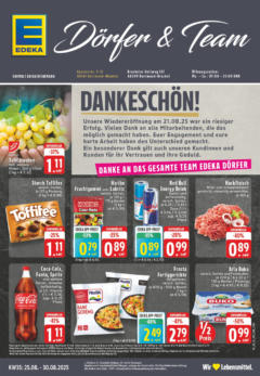 Edeka prospekt Dortmund-Wambel	 gültig ab dem 24.08.2025