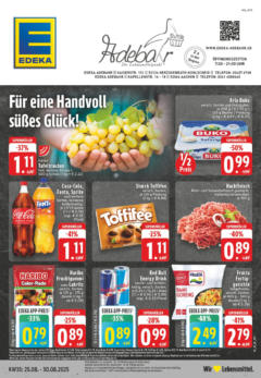 Edeka prospekt Herzogenrath	 gültig ab dem 24.08.2025
