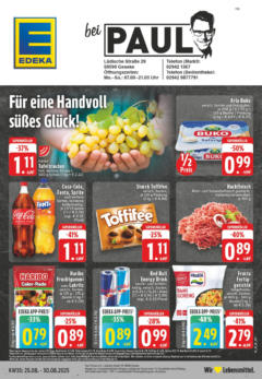 Edeka prospekt Geseke	 gültig ab dem 24.08.2025