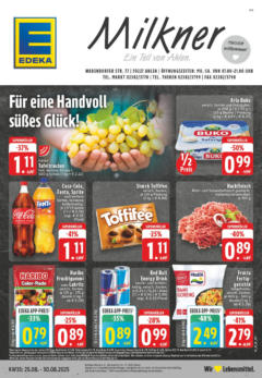 Edeka prospekt Ahlen	 gültig ab dem 24.08.2025