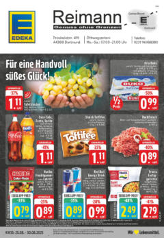 Edeka prospekt Dortmund	 gültig ab dem 24.08.2025