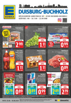 Edeka prospekt Duisburg	 gültig ab dem 24.08.2025