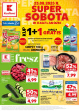 Kaufland Super Sobota ważne do 23.08
