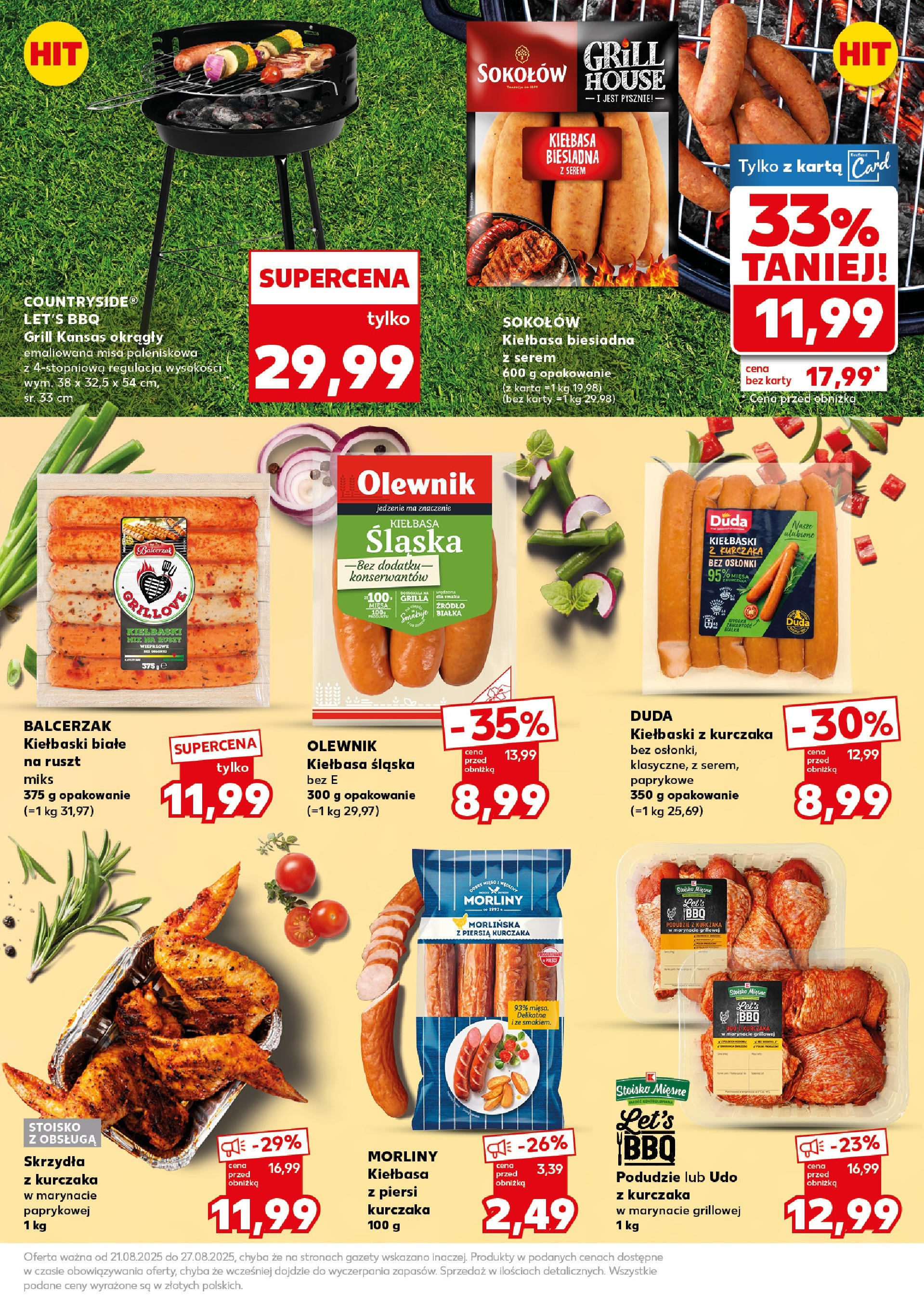 Kaufland gazetka - Super Sobota (23.08.2025) - od jutra | Strona: 7 | Produkty: Kiełbasa, Podudzie z kurczaka, Kiełbaski, Kiełbasa śląska Kaufland gazetka - Super Sobota od 23.08.2025 - od jutra PDF | Strona: 7 | Produkty: Kiełbasa, Podudzie z kurczaka, Kiełbaski, Kiełbasa śląska