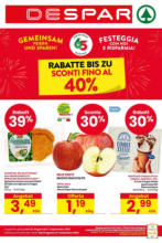 Sconti fino al 40%