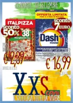 Xxs Market Sconto 7 euro - al 03.09.2025