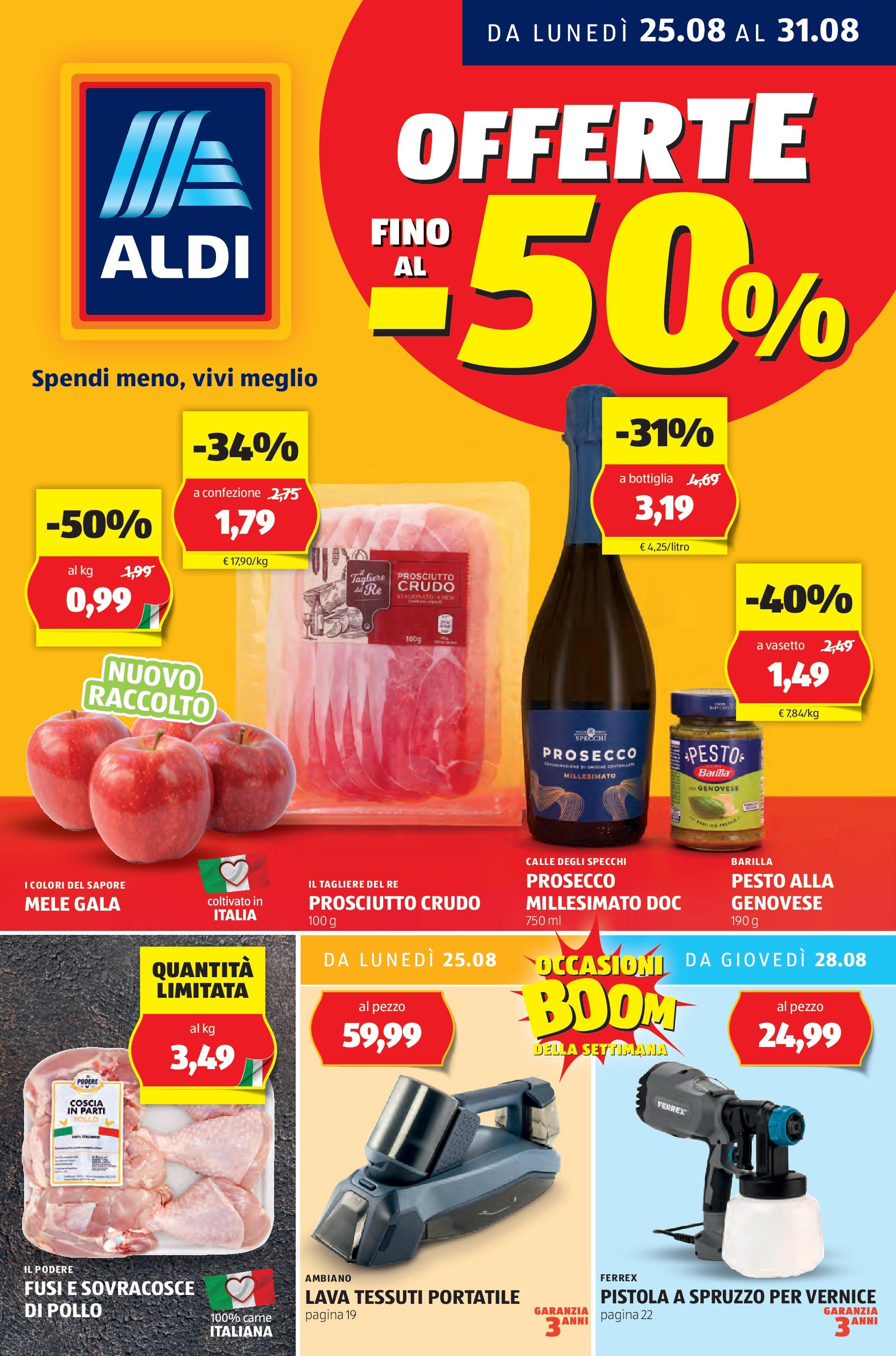 Aldi - Offerte fino al -50% dal 24/08/2025 anteprima > nuovo offerte!β³ | Pagina: 1 | Prodotti: Mele, Prosciutto, Tagliere, Bottiglia Nuovo Aldi - Offerte fino al -50% dal 24/08/2025 > offerte anteprima ποΈ | Pagina: 1 | Prodotti: Mele, Prosciutto, Tagliere, Bottiglia