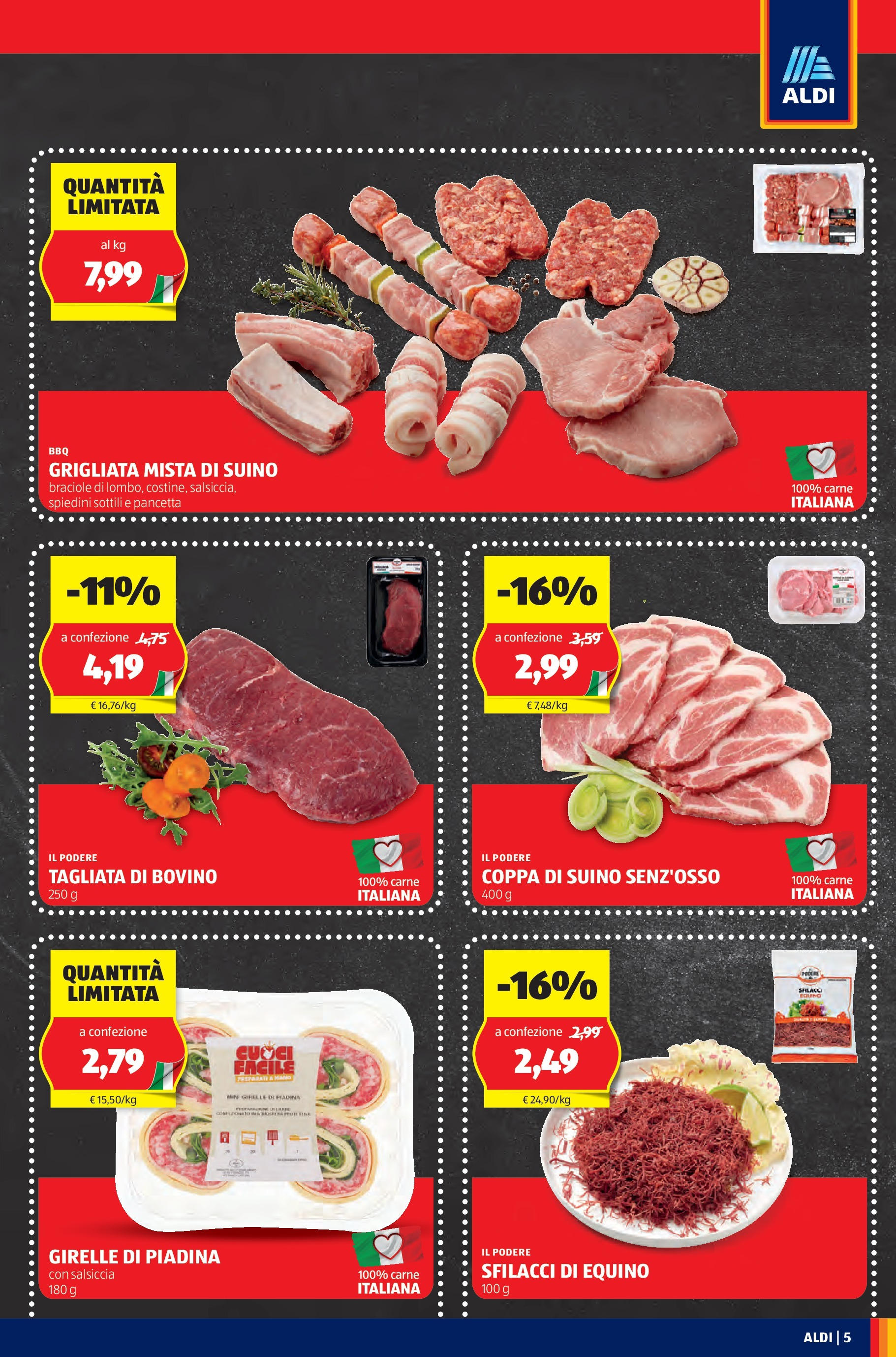 Aldi - Offerte fino al -50% dal 24/08/2025 anteprima > nuovo offerte!β³ | Pagina: 5 | Prodotti: Pancetta, Suino, Salsiccia, Spiedini Nuovo Aldi - Offerte fino al -50% dal 24/08/2025 > offerte anteprima ποΈ | Pagina: 5 | Prodotti: Pancetta, Suino, Salsiccia, Spiedini