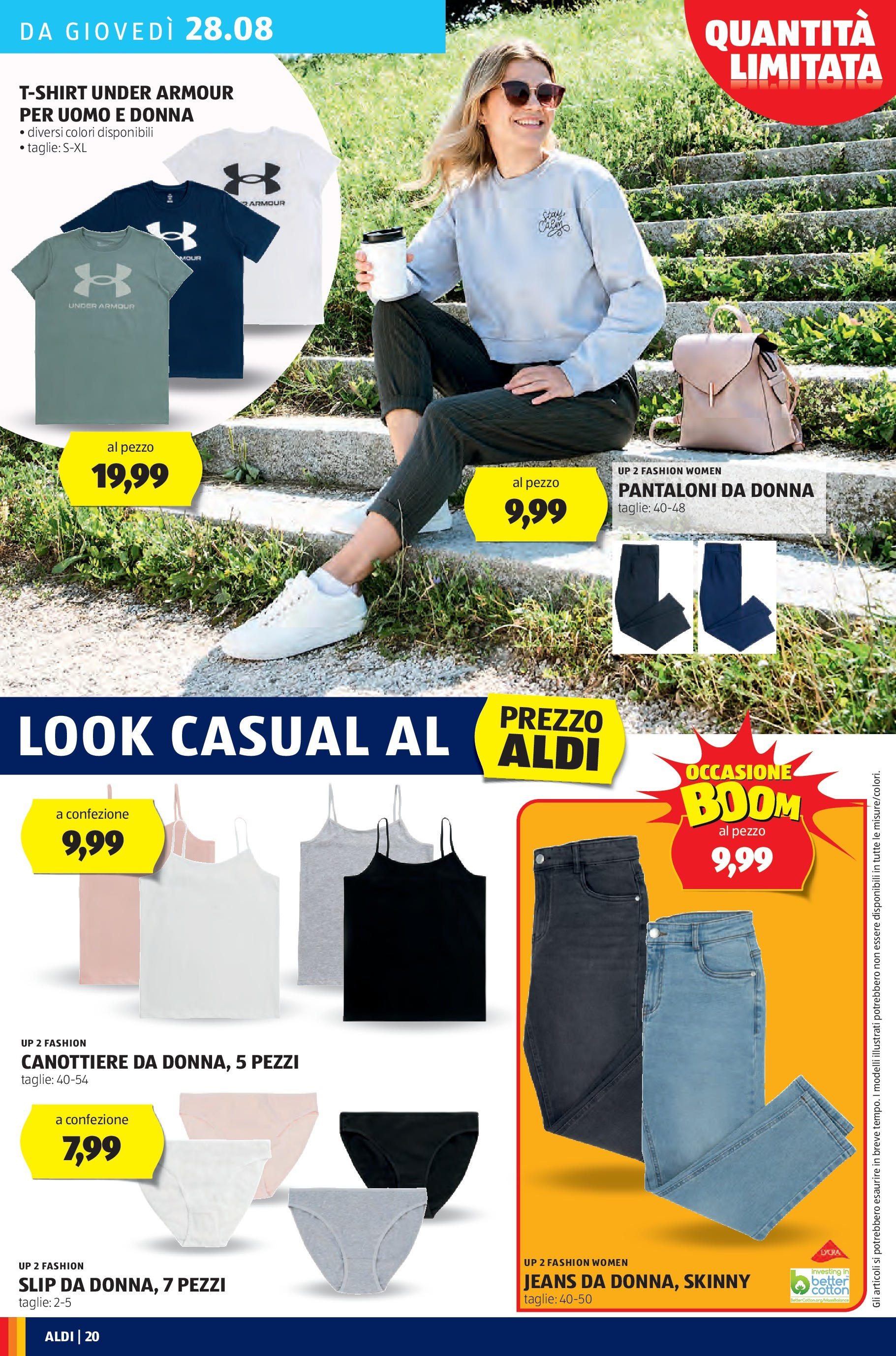 Aldi - Offerte fino al -50% dal 24/08/2025 anteprima > nuovo offerte!β³ | Pagina: 20 | Prodotti: Pantaloni, Slip, Top, T-shirt Nuovo Aldi - Offerte fino al -50% dal 24/08/2025 > offerte anteprima ποΈ | Pagina: 20 | Prodotti: Pantaloni, Slip, Top, T-shirt