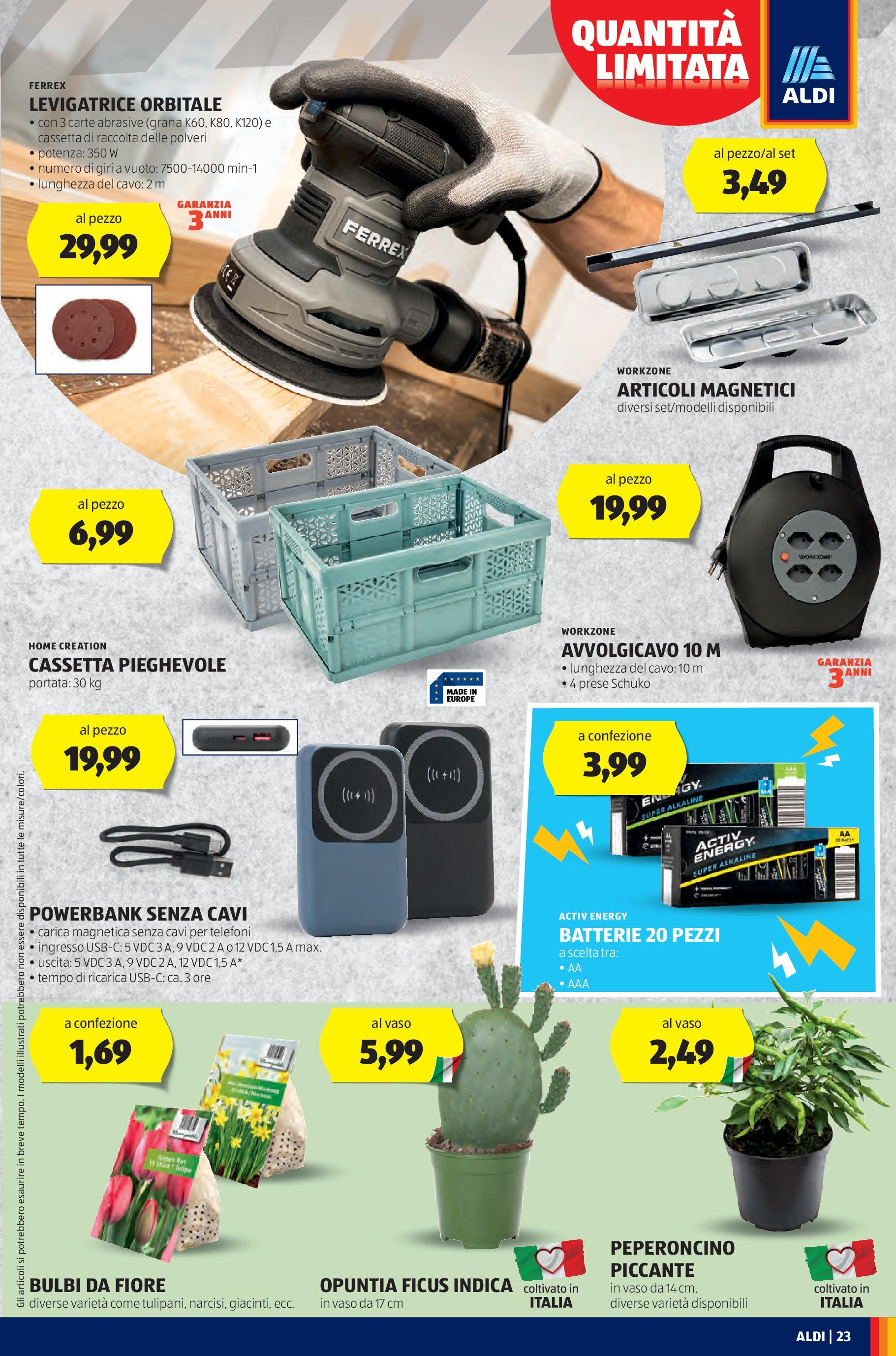 Aldi - Offerte fino al -50% dal 24/08/2025 anteprima > nuovo offerte!β³ | Pagina: 23 | Prodotti: Peperoncino, Cavo, Batterie, Vaso Nuovo Aldi - Offerte fino al -50% dal 24/08/2025 > offerte anteprima ποΈ | Pagina: 23 | Prodotti: Peperoncino, Cavo, Batterie, Vaso