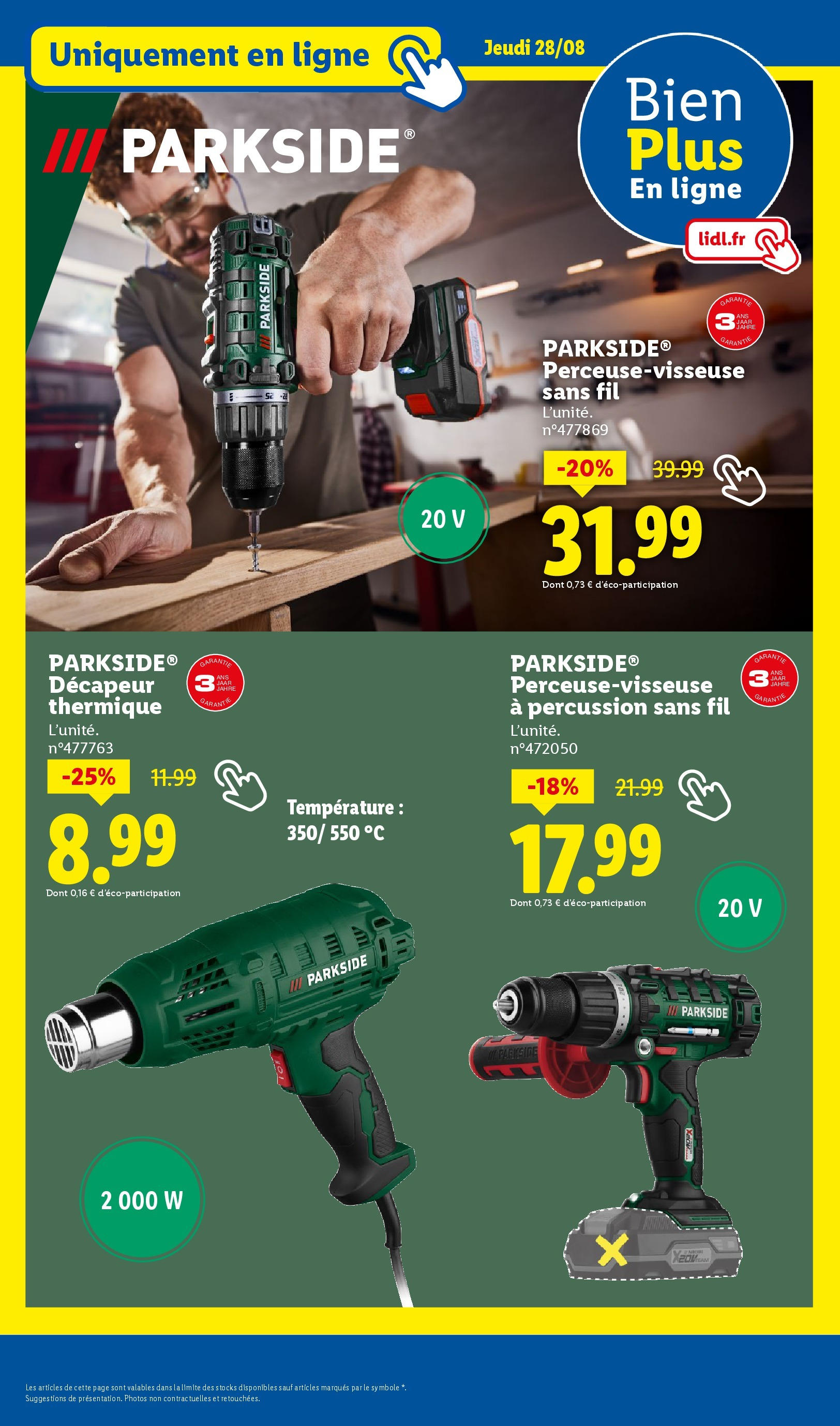 Catalogue LIDL du 27/08/2025 | Promo prospectus en ligne | Page: 34 Catalogue LIDL du 27/08/2025 | Promo prospectus en ligne | Page: 34